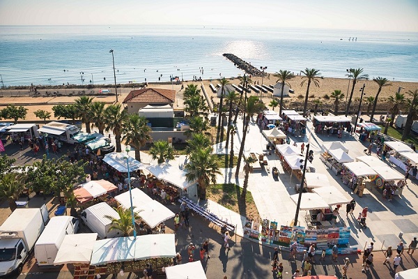 marché de la plage saint-cyprein 