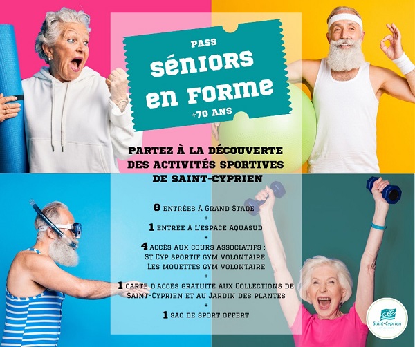 pass seniors en forme Saint-Cyprien