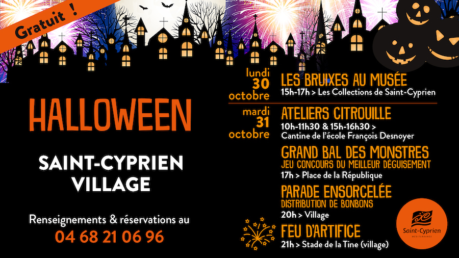 halloween à saint-cyprien