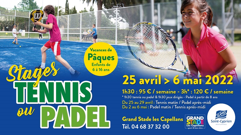 Stage tennis saint cyprien