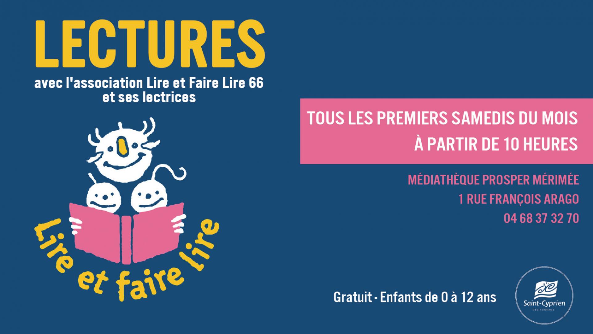 LIRE ET FAIRE LIRE 66 A LA MEDIATHEQUE PROSPER MERIMEE