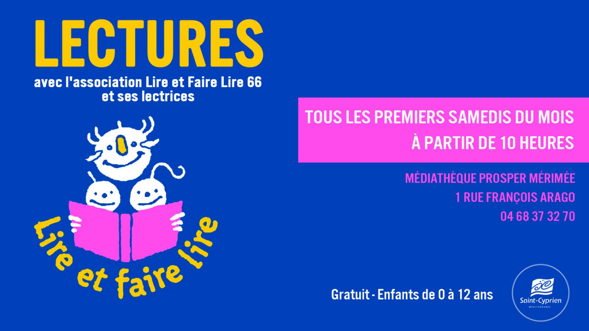 LIRE ET FAIRE LIRE 66 A LA MEDIATHEQUE PROSPER MERIMEE