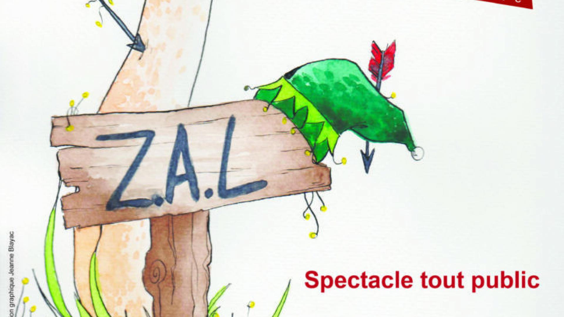 Z.A.L OU LA ZONE AUX LUTINS, CONTE MUSICAL INTERACTIF PAR CORINNE BLAYAC, COMPAGNIE LES MOTS A LA BOUCHE .