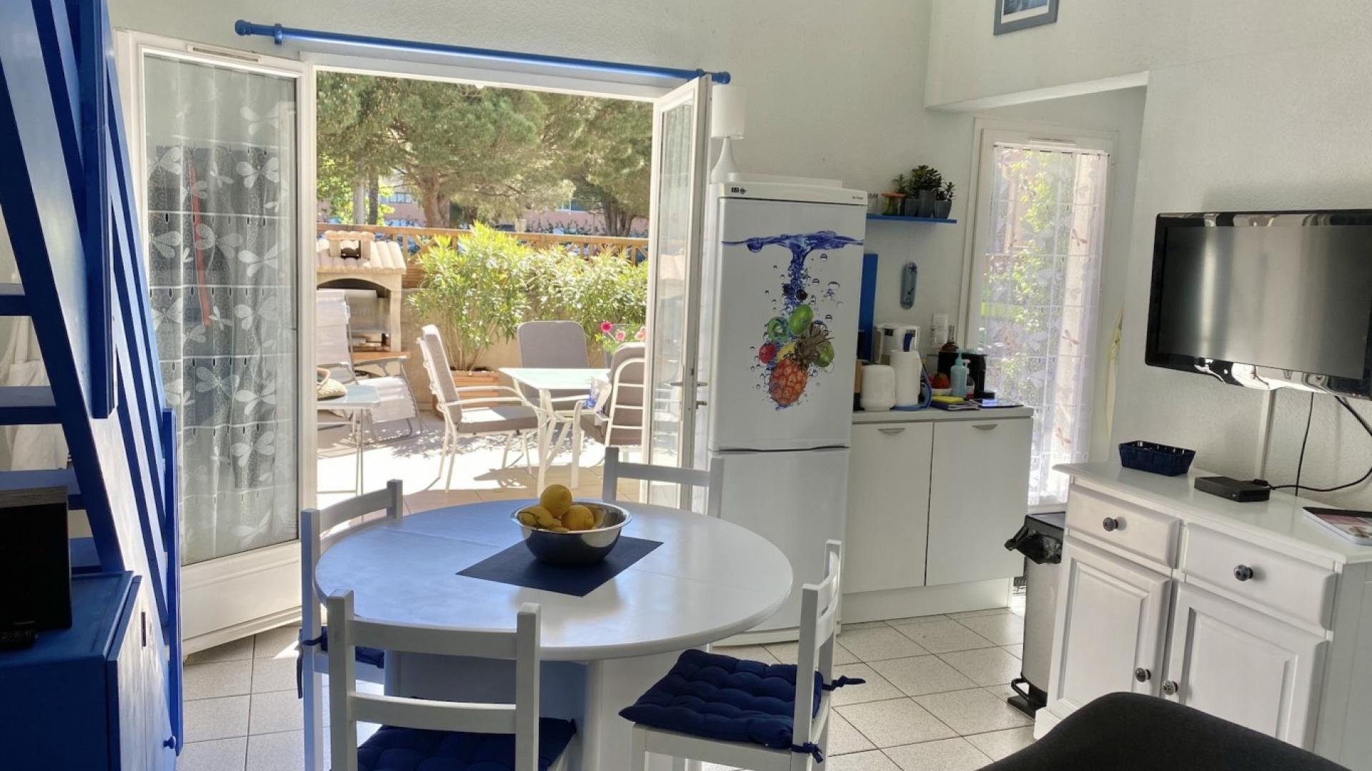 VILLA DANS RESIDENCE PROCHE PORT ET PLAGE T3
